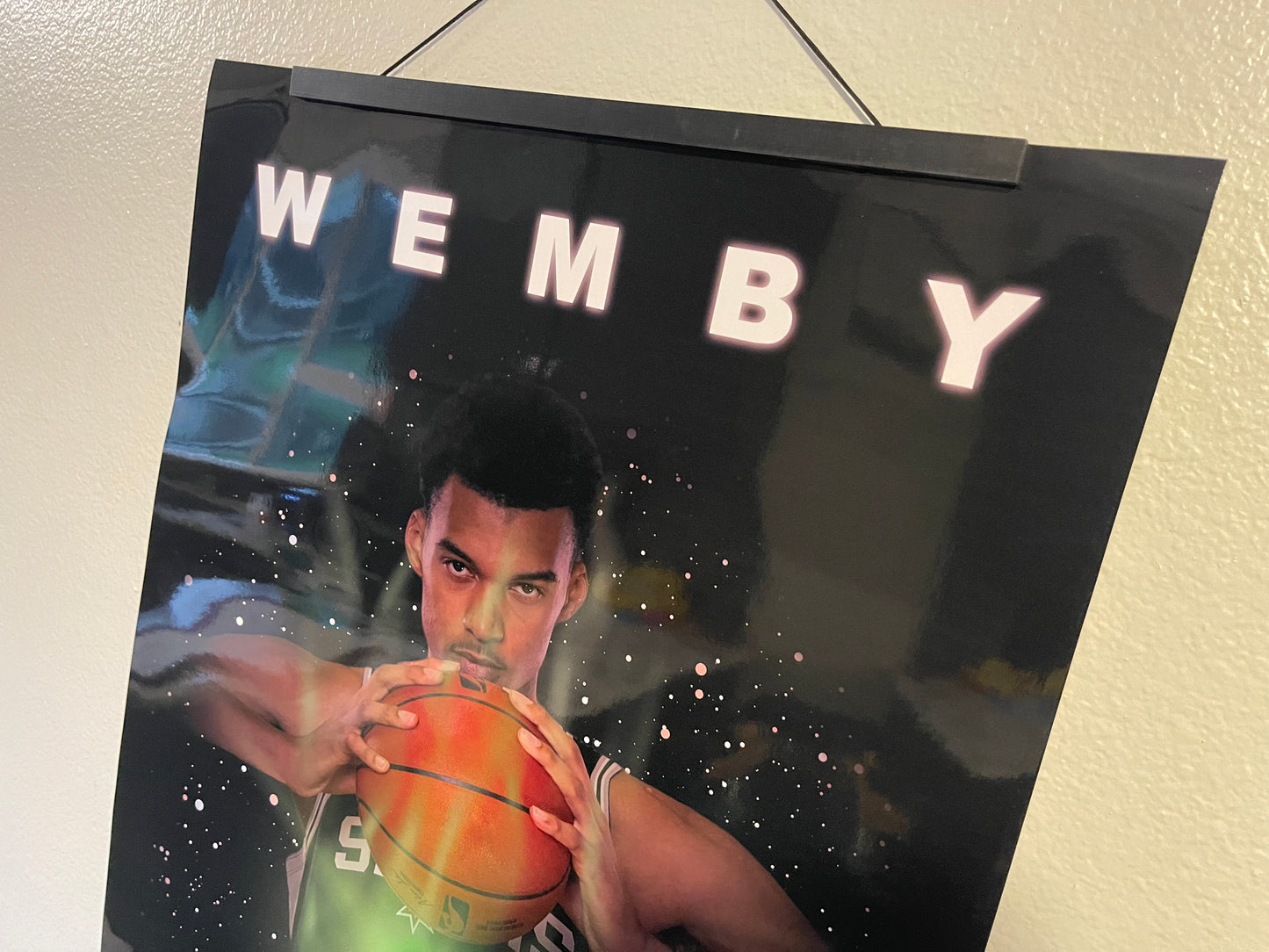 Wemby Alien Rookie Poster